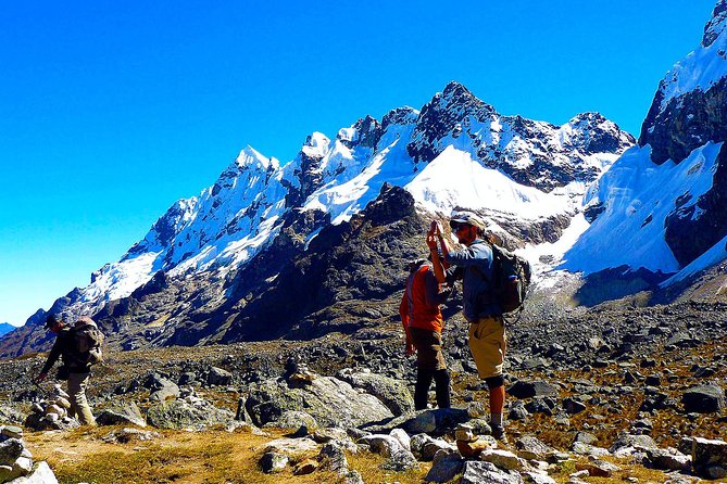5 Day - Salkantay trek to Machu Picchu - Group Service - Day 2: Huayracpunco, the 15,200 ft pass, and cloud forest descent
