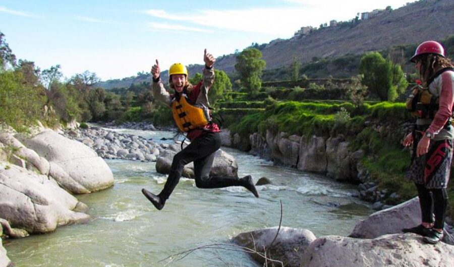 Arequipa: Chili River Rafting - The 6-km descent and class II to IV rapids: what to expect on the water