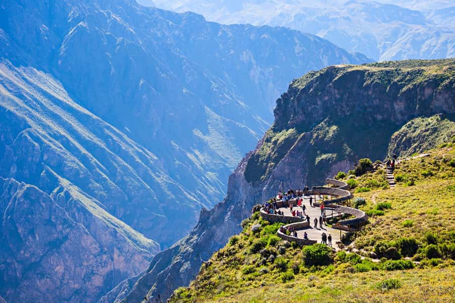 Arequipa : Colca Canyon 2-Day Adventure - From Arequipa at 7:30 AM to Yura’s first big scenery
