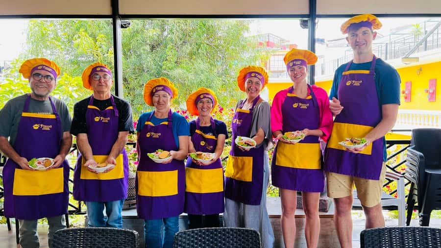 Arequipa: Peruvian Cooking Class - Inside the kitchen flow: apron, chef hat, then step-by-step cooking