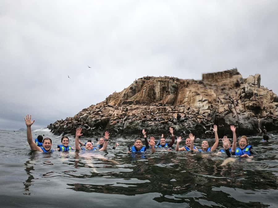 Callao: Swimming with Sea Lions Palomino Islands Boat Tour - Sailing through El Camotal and past San Lorenzo Island