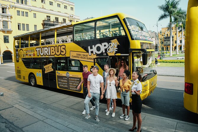 City Tour Panoramic Bus Departure from Larcomar - Entering Lima Through Larcomar, then Down to the Old City
