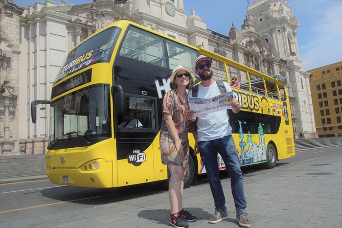 City Tour Panoramic Bus Departure from Larcomar - Lima Cathedral: Where Inca Place Names Meet Spanish Construction