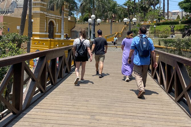 Colorful Barranco Tour and Street Art - 28 de Julio Avenue Graffiti Meaning, Chicha Art, Magic, and a Fish-Map