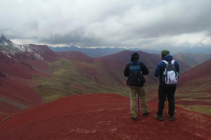 Colorful Mountain In The Cusco Region - Vinicunca Mountain at the Top: What You See Around 5,036 m