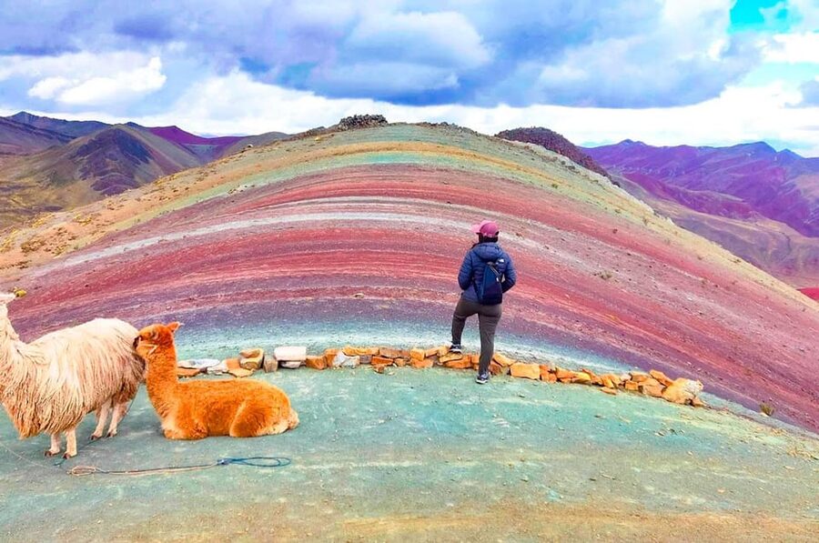 Colorful mountain tour Palcoyo | Cusco - The 2-Hour Hike With 3 Viewpoints and the Forest of Stones