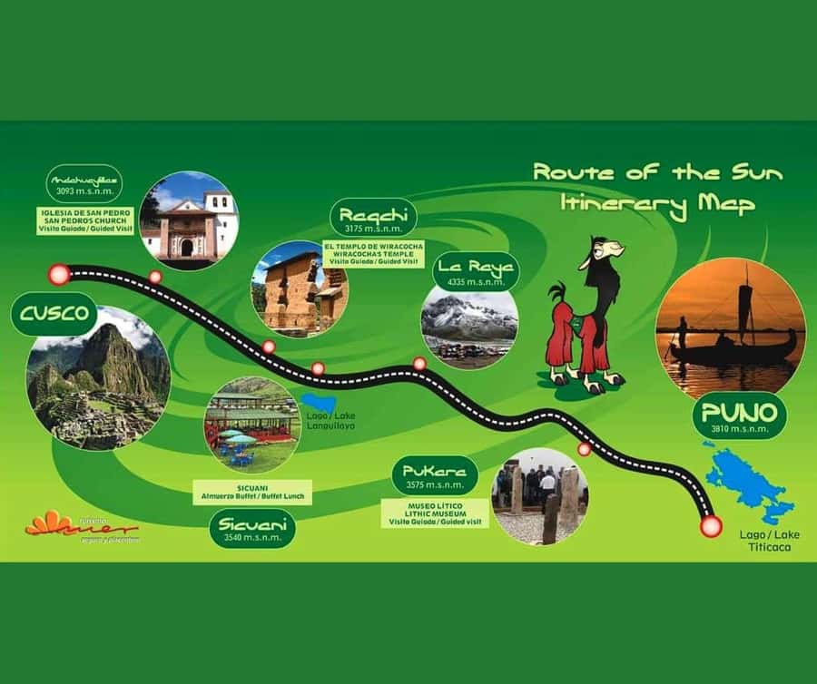 Cusco: Bus Turistico Puno Cusco con Tour y Buffet - Guide Setup: Two Languages On Board, and What to Do If English Is Tough