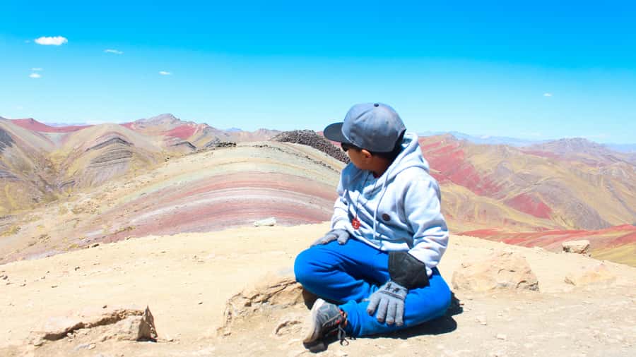 Cusco: Full-Day Palcoyo Rainbow Mountain All-Inclusive Tour - Rainbow Mountain Photos Plus Real Local Life