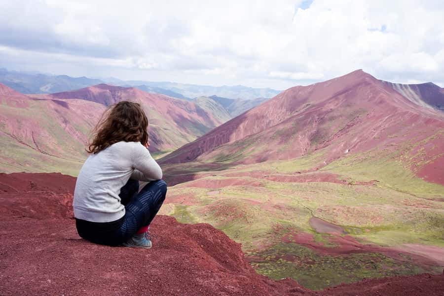 Cusco: Full-Day Rainbow Mountain & Red Valley Trekking Tour - Rainbow Mountain climb to 5,036m and that Ausangate view