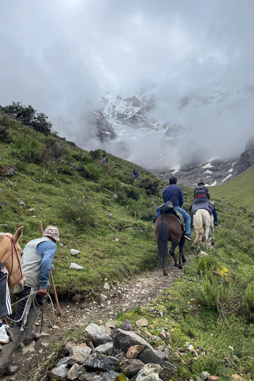 Cusco one day: excursion to Laguna de Humantay - The return to Soraypampa and the real comfort payoff