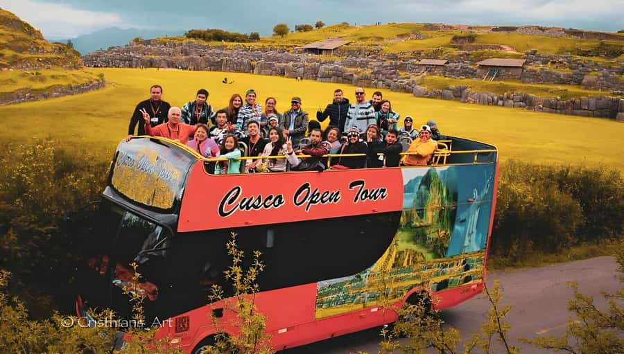 Cusco: Open Bus Tour of the City’s Wonder’s - Sacsayhuamán, Qenqo, and Puca Pucara, viewed without entering