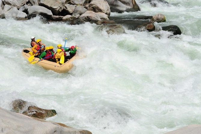 Cusco Rafting and Zipline Adventure - Getting suited up for Vilcanota rafting