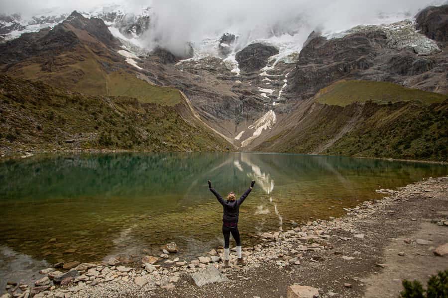 Cusco: Rainbow Mountain and Humantay Lake 2-Day Tour + Meals - Day 2: Humantay Lake at 4,200 m, Salkantay Views and a Stone Ceremony