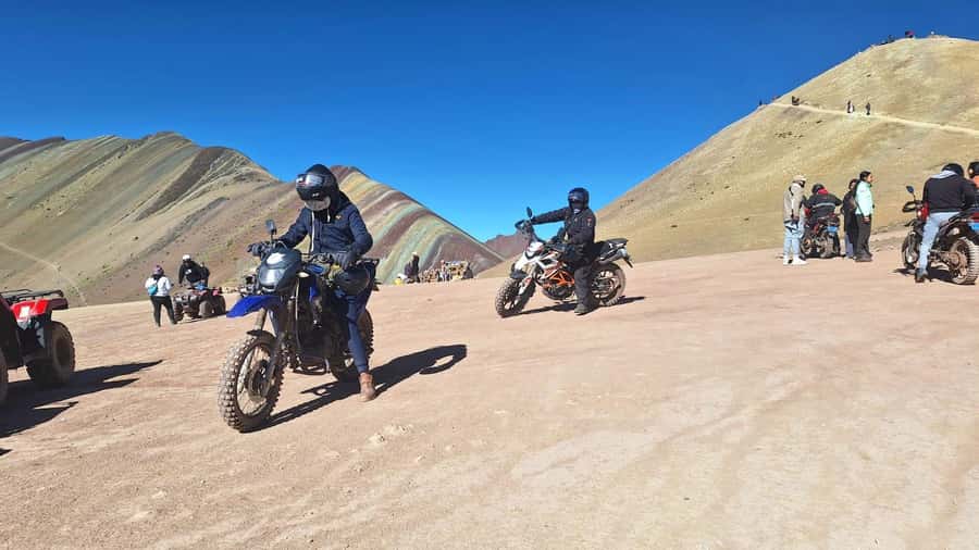 Cusco: Rainbow Mountain In Quad Bikes /walk 5 minutes/+meals - Two hours of quad biking: the fun part, and how to read the difficulty