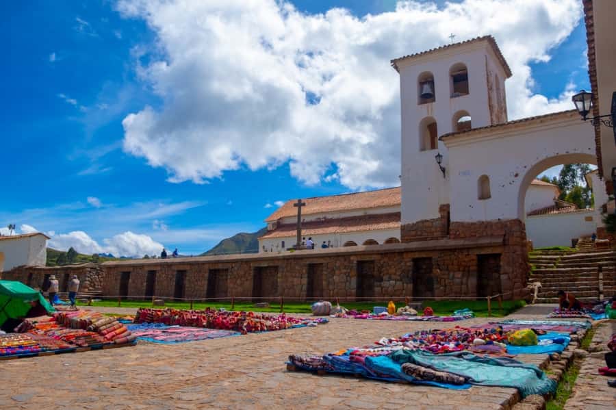 Cusco: Sacred Valley of the Incas Tour - Pisac town market, then Pisac archaeology park terraces