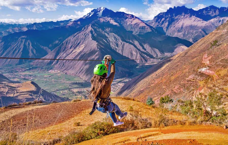 Cusco: Zipline + ATV's | Salt Mines of Maras and Moray | - Morning route to Raqchi: the views start before the first helmet