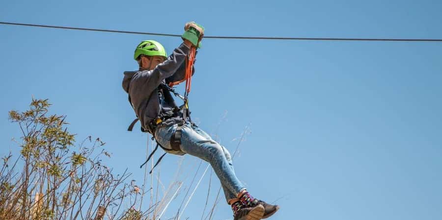 Cusco: Zipline + ATV's | Salt Mines of Maras and Moray | - Zip lines over the valley: four cables, different lengths, and big sky time
