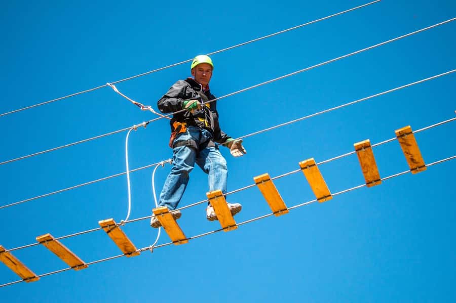 Cusco: Zipline in the Sacred Valley - Gear up and safety briefing: harness, helmet, gloves, then fly