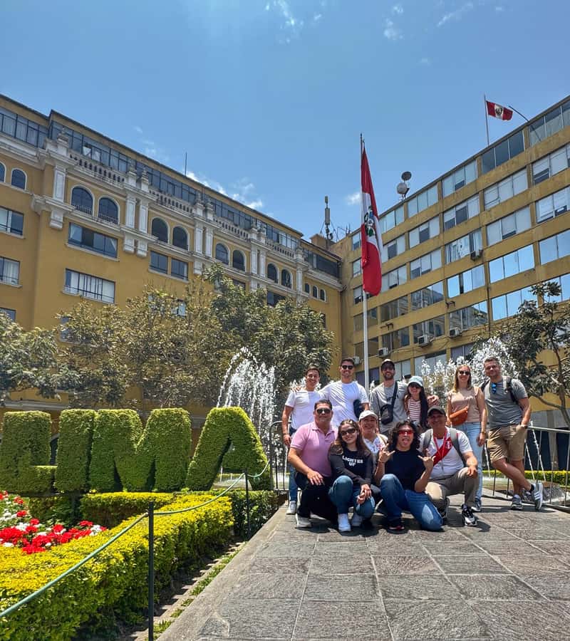 Enjoy Lima Walking Historic Center, Plaza San Martin and Plaza de Armas - Plaza de Armas, Lima Cathedral, and the Government Palace area