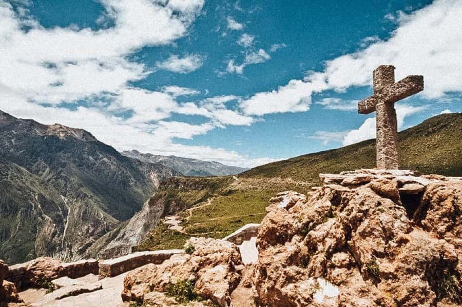 From Arequipa: Colca Canyon and Condor Watching Day Trip - Maca’s colonial church and traditional dress
