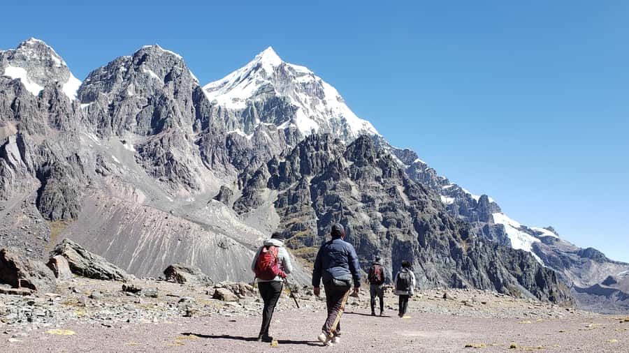 From Cusco: 7 Lakes of Ausangate Full Day Tour - The 5-hour walk to the 7 lagunas