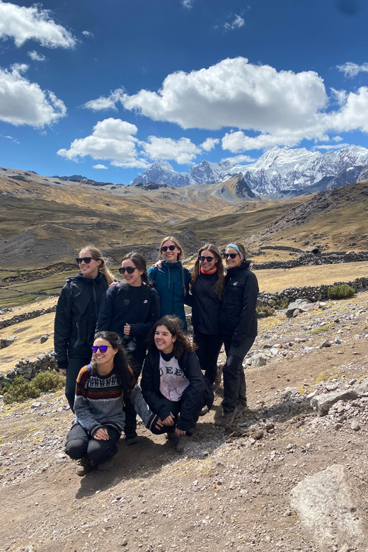 From Cusco: 7 lakes with hot springs in Ausangate and meals - Patacocha, Otorongococha, and Azulcocha: the return route with more water and more power