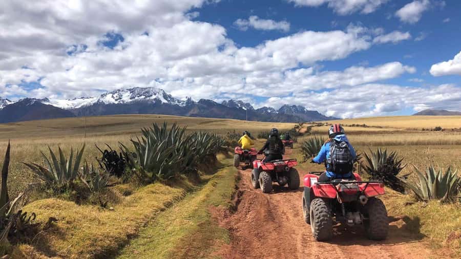 from Cusco: Atv Tour Maras, Moray, and Salt Mines - First, the Practice Circuit: How You Get Comfortable