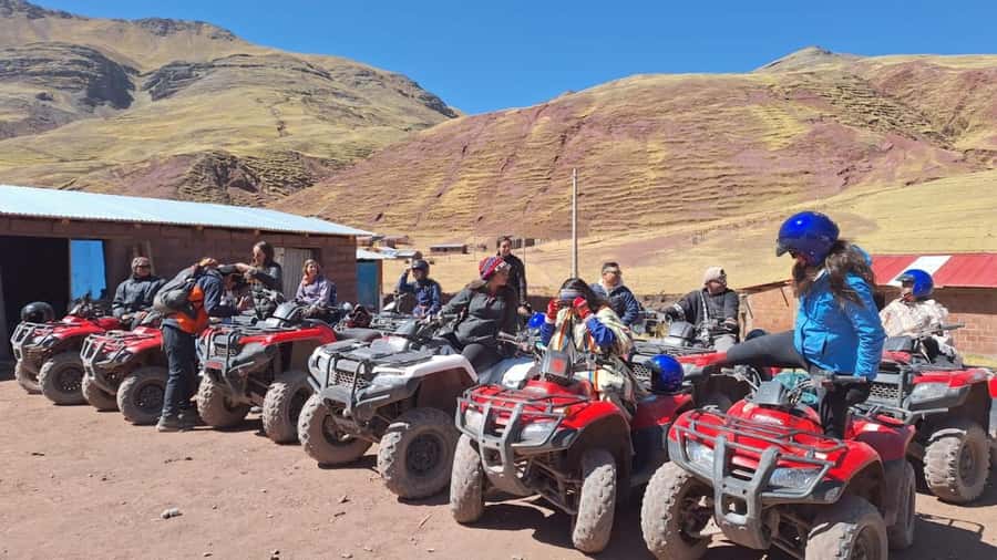 from Cusco: Atv Tour Maras, Moray, and Salt Mines - Riding to Maras: Views, Terraces, and Photo Time