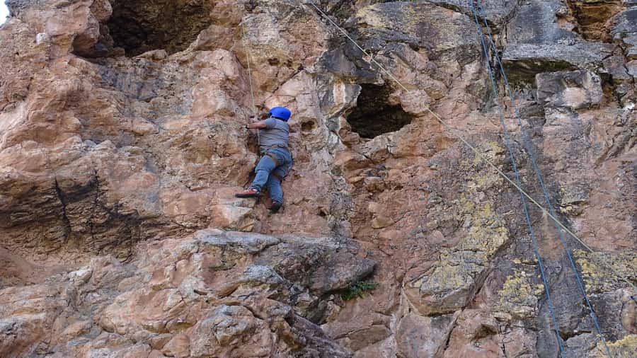 From Cusco: Balcony of the Devil Rock Climbing - Climbing the Wall: Three Levels on Limestone