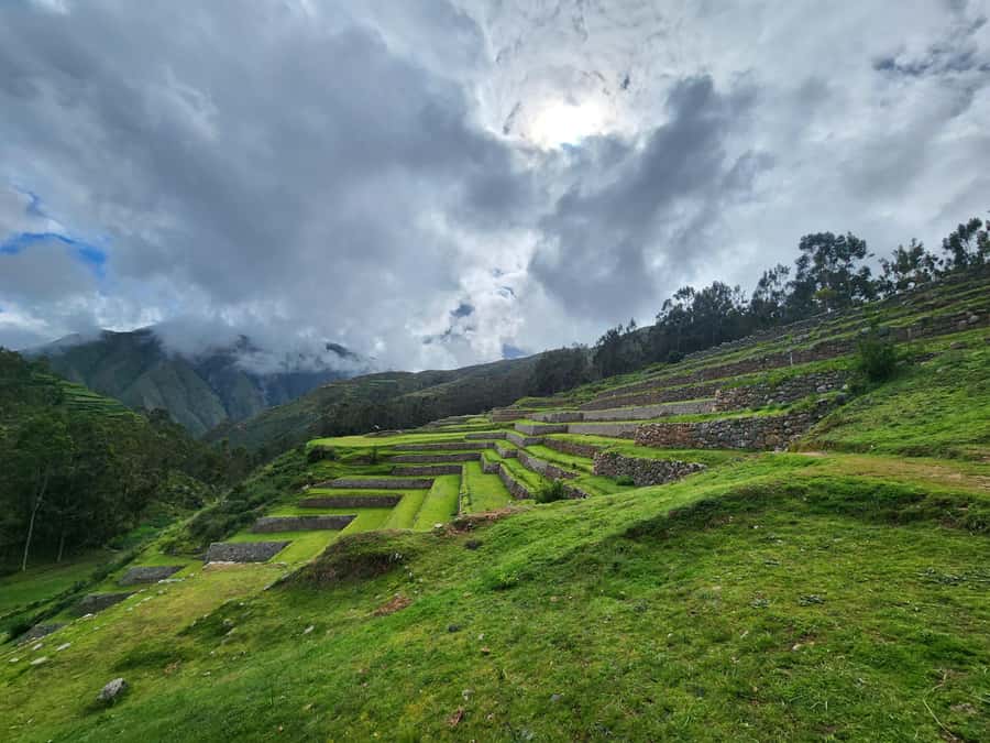 From Cusco: Chinchero, Moray, Maras, Ollantaytambo and Pisaq - Pisac Ruins: Terraces, Tombs, And Big Mountain Drama