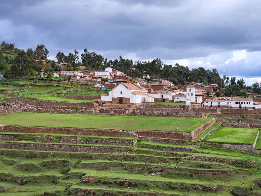 From Cusco: Chinchero, Moray, Maras, Ollantaytambo, Pisaq - Pisac: Agricultural Terraces and the Inca Cemetery