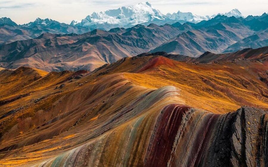 From Cusco: Full day Palccoyo Mountain tour - Pitumarca to Palccoyo: the short walk with the best “in-between” scenery