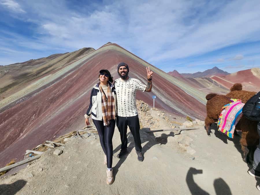 From Cusco: Full Day tour to Rainbow mountain and Red Valley - Rainbow Mountain Viewpoint: Photos, Colors, and Time to Breathe