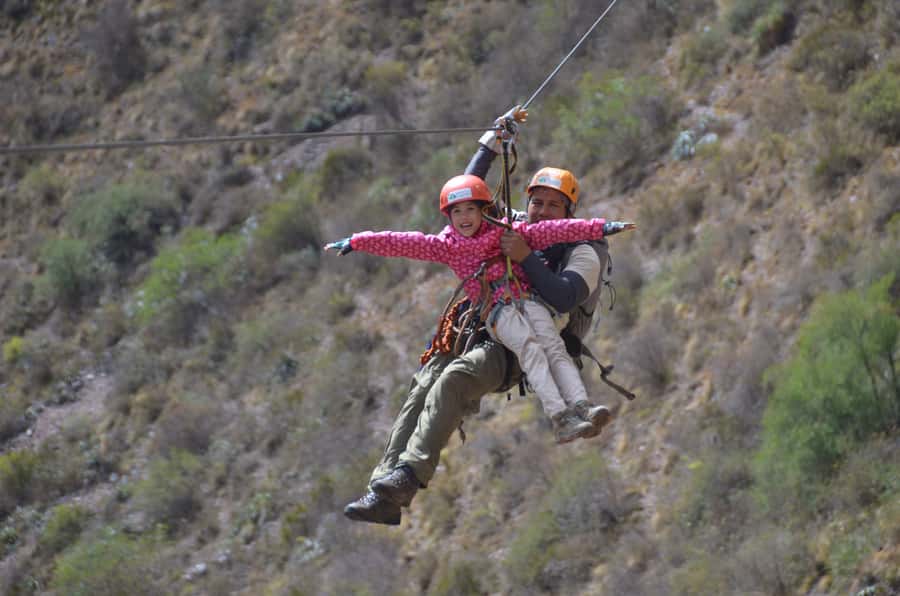 From Cusco: Half-Day Zip Line Adventure - From Cusco to Racchi: the ride that frames your whole flight