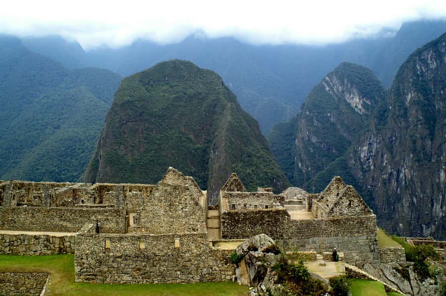 From Cusco: Machu Picchu Private Day Trip on Panoramic Train - Aguas Calientes to Machu Picchu: bus up, entrance, then first landmarks