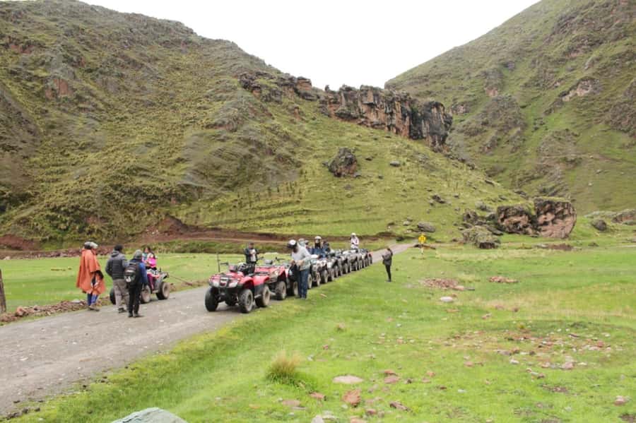 From Cusco: Mountain of colors and red valley on ATVs - Optional Motorcycle and Horse Options Near the Summit