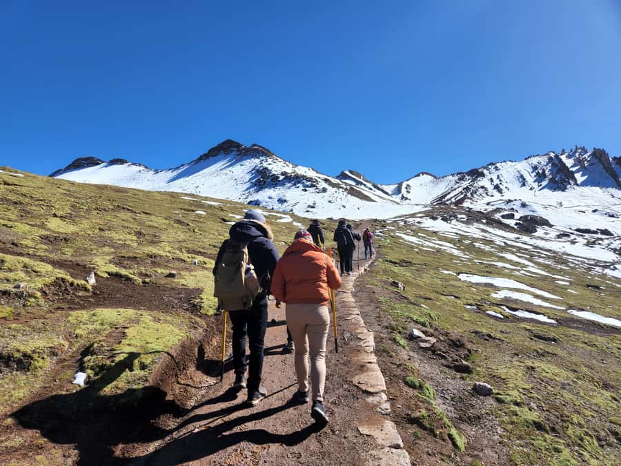 From Cusco: Palcoyo Rainbow Mountain Guided Tour - Checacupe bridges and buffet lunch: the reset before you head back to Cusco