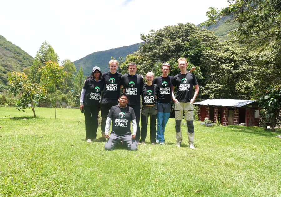 From Cusco: Salkantay Trek to Machu Picchu 5D/4N or 4D/3N - Day 4 (5-day or 4-day start), Llactapata viewpoint and the walk to Aguas Calientes