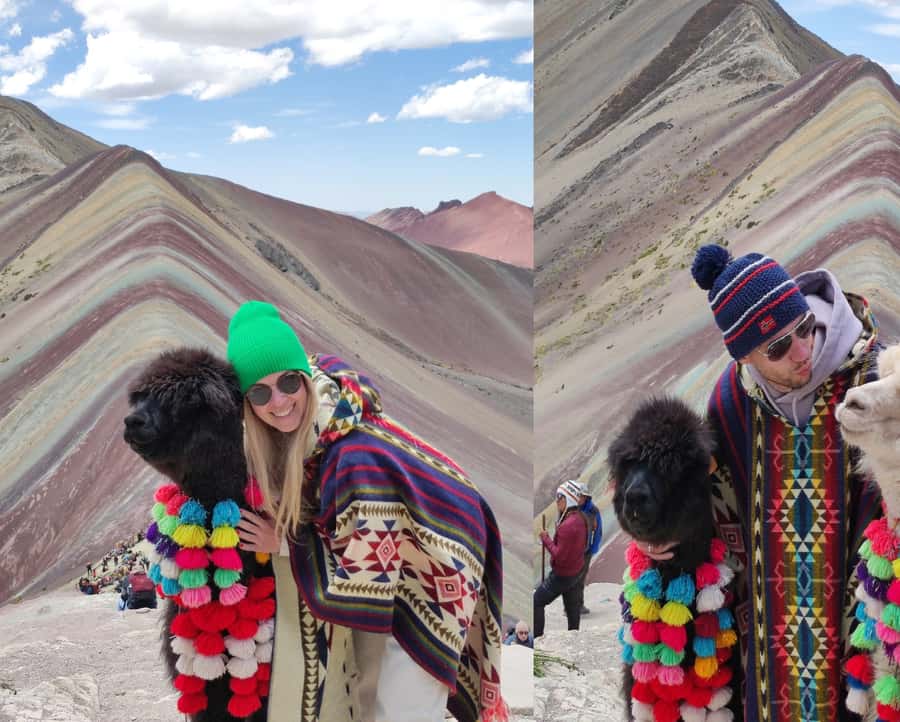 From Cusco: Vinicunca Rainbow Mountain Day Trip - Walking to Vinicunca: checkpoint to summit, with wildlife breaks