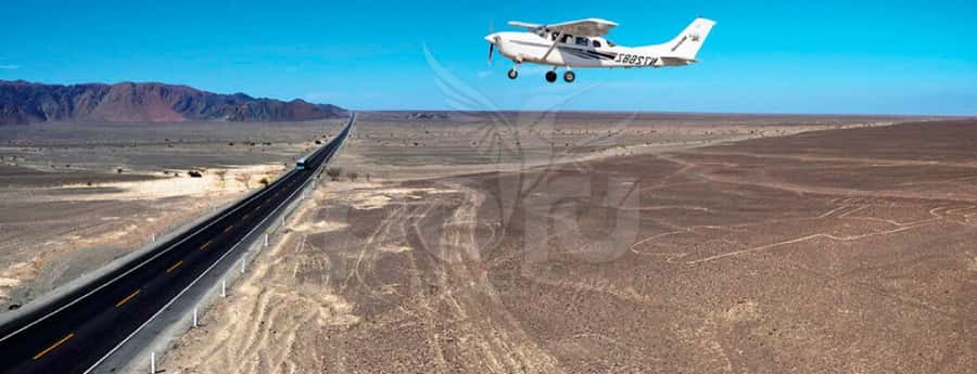 From Ica: Flight over the Nazca Lines - Inside the small plane: what the 6-passenger setup means for your views