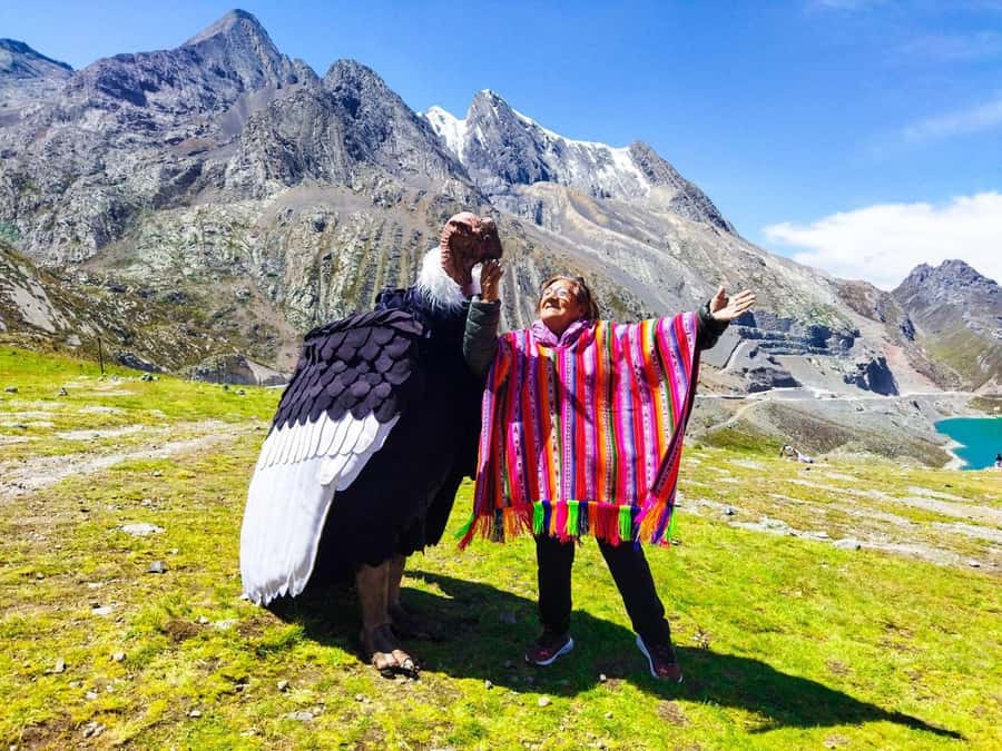 From Lima: Cordillera de la viuda | Mountain Exploration - Laguna de Chuchun plus the La Viuda mountain backdrop