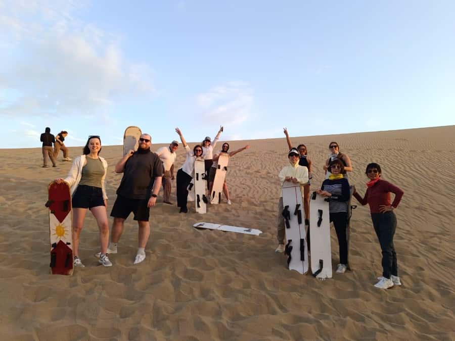 From Lima: Day trip to Paracas, Ica and Oasis Huacachina - Ica winery break: lunch time plus included wine and pisco tasting
