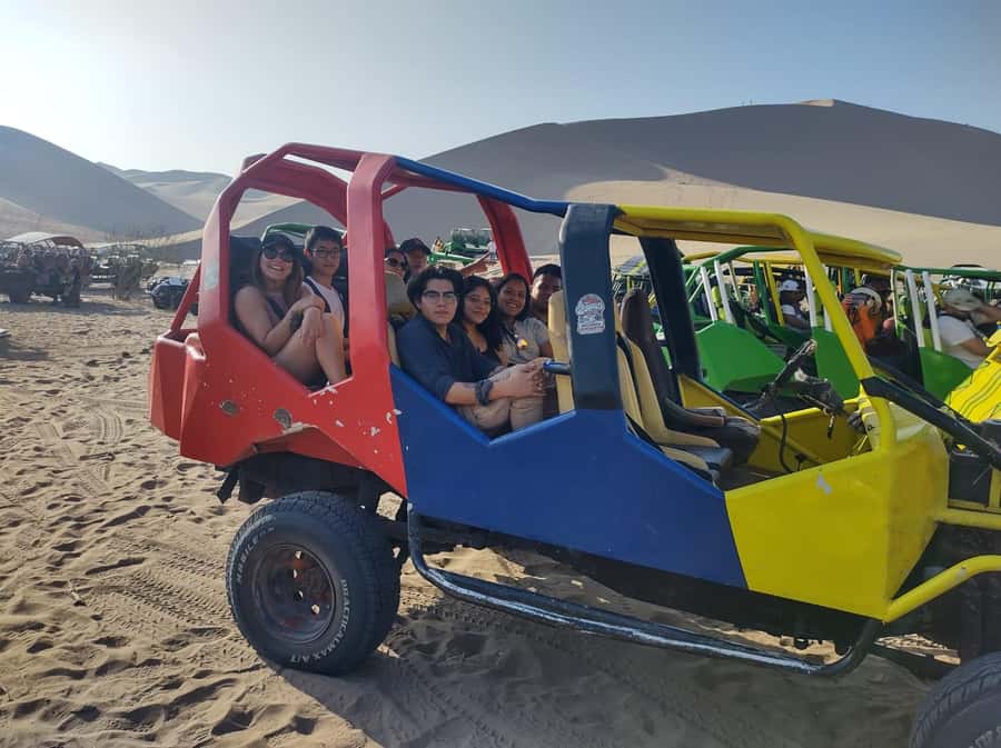 From Lima: Huacachina Oasis Tour, Winery & Desert Sunset - Dune buggy plus sandboarding: where the adrenaline lives