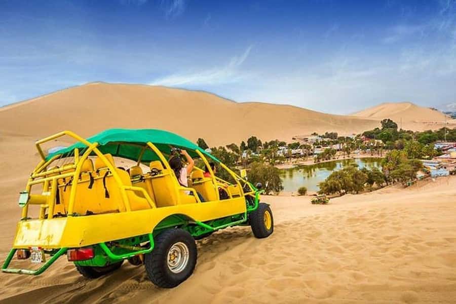 From Lima: Paracas and Huacachina Day Trip with Buggy Ride - Ballestas Islands boat tour: sea lions and Humboldt penguins