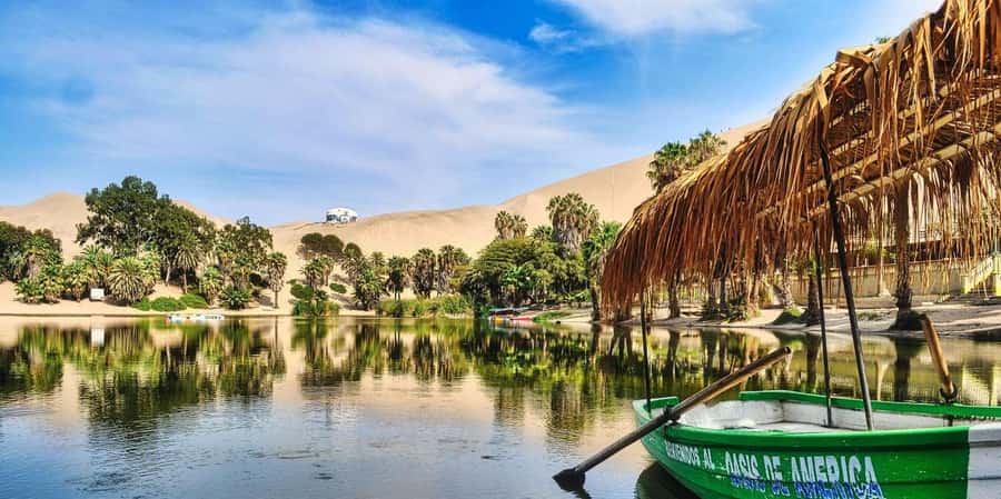 From Lima: Paracas and Huacachina Guided Desert Oasis Trip - El Chaco Port and the Ballestas Islands Wildlife Cruise