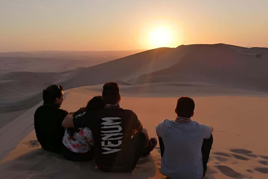 From Lima: Sunset in Huacachina Oasis & vinneyard with lunch - Hotel pickup and the bus ride, plan your day around this
