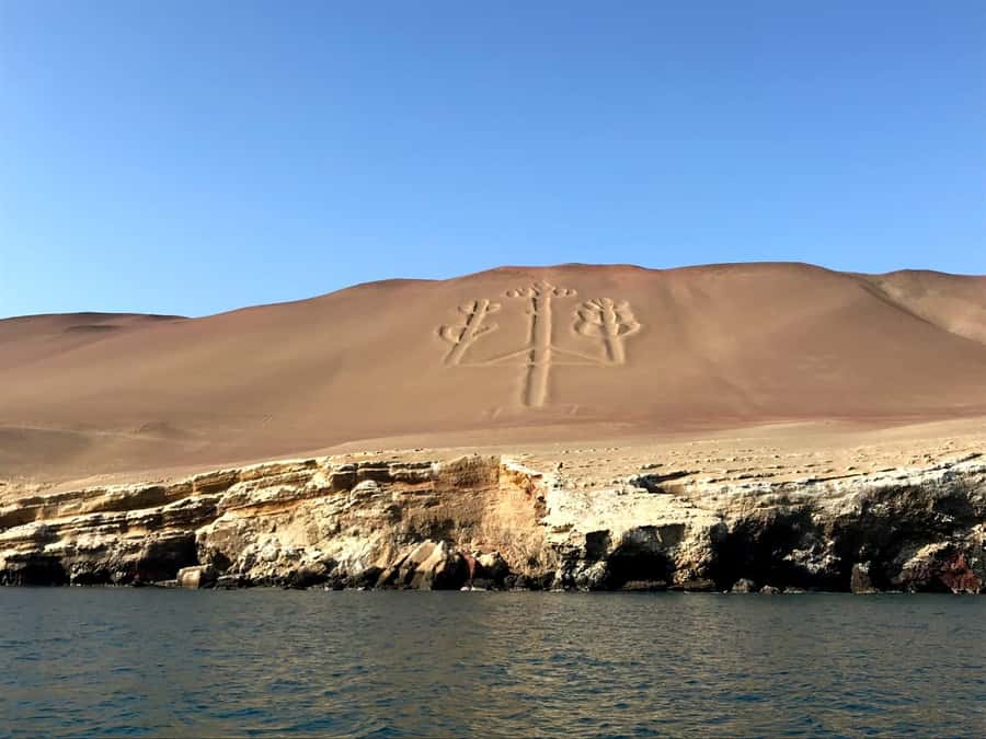 From Paracas: Ballestas Island Cruise & Paracas Reserve Tour - The Candelabro stop: why this brief viewing is worth it