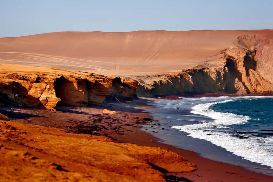 From Paracas: Ballestas Islands & Paracas National Reserve - Ballestas Islands speedboat: the sea lions and penguins part
