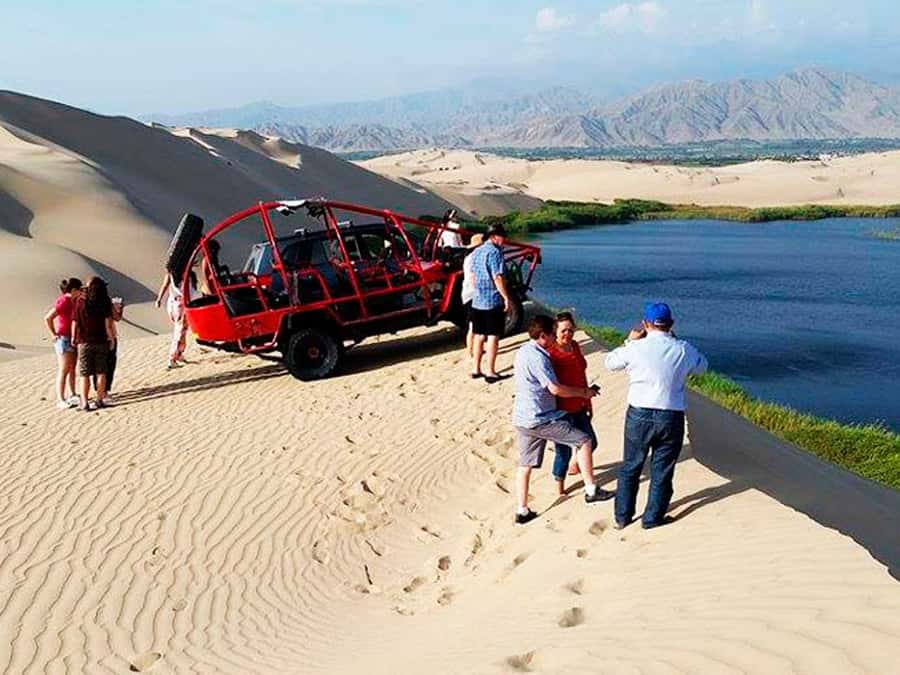 From Paracas: Mini Buggy Tour & Sandboarding at Oasis - The buggy drive from Paracas to the dunes, what it feels like