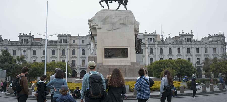From Port of Callao: Lima Sightseeing Tour - San Francisco Square: Convent, Museum, and the Catacombs Under Your Feet